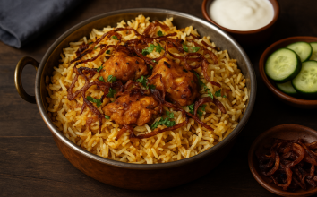 Tavuk Biryani Tarifi (Hint Usulü Baharatlı Tavuklu Pilav)