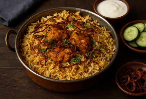 Tavuk Biryani Tarifi (Hint Usulü Baharatlı Tavuklu Pilav)