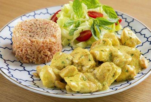 Köri Soslu Tavuk Tarifi / Restaurant Usulü