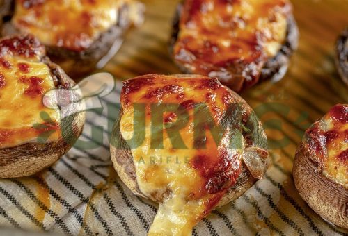 Fırında Kaşarlı Mantar Tarifi | Pratik ve Lezzetli